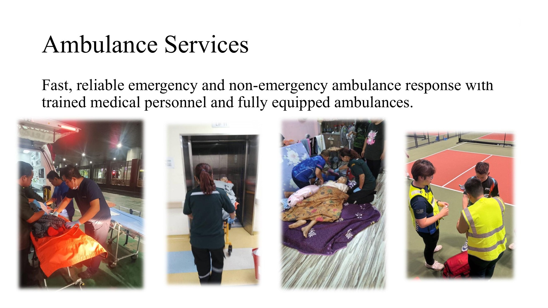 NWAS emergency ambulance